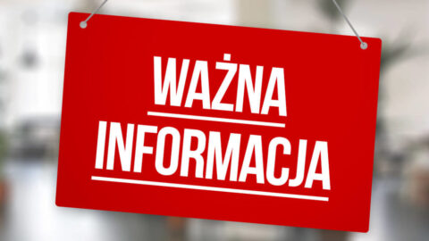 Ważna informacja